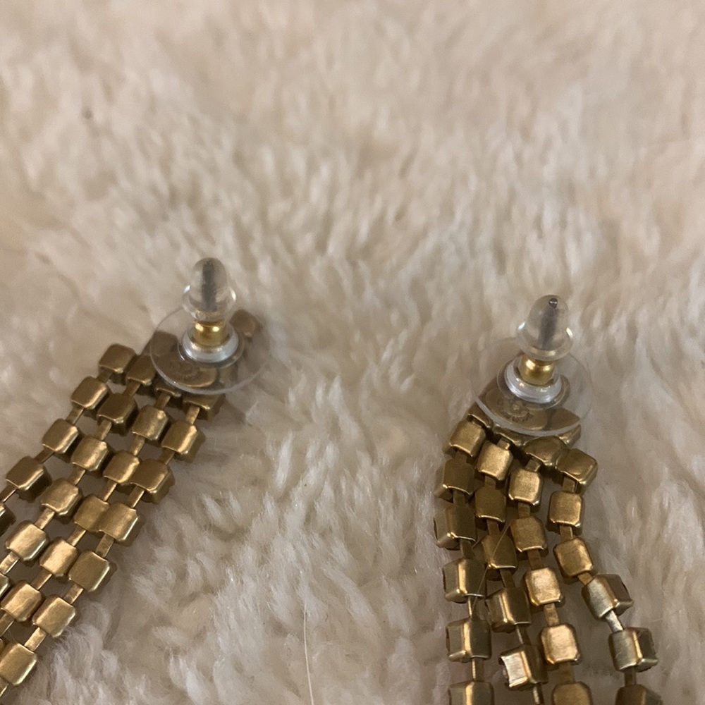 Multi-color dangling earrings - Picture 7 of 7